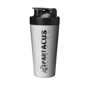 Coqueteleira para drinks e whey spartacus nutrition transparente